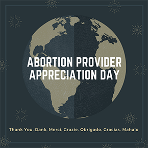 Abortion Provider Appreciation Day webpage